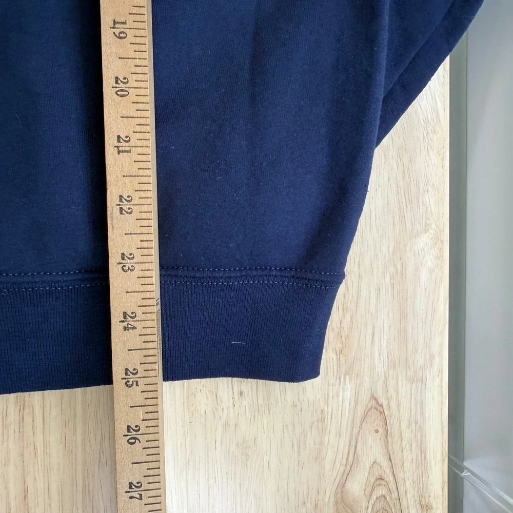 Eagle Mountain House Crewneck Sweater Men's Navy Blue Fleece Small VTG Golf Club